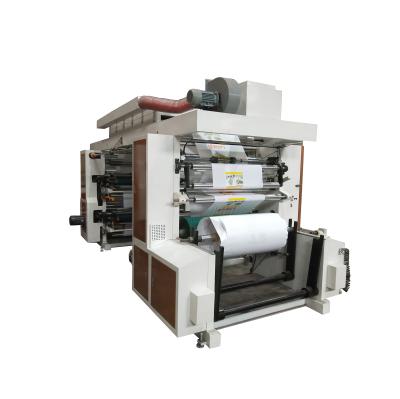 China Hotels Stack Six Color Kraft Paper Bag Flexo Printing Machine for sale