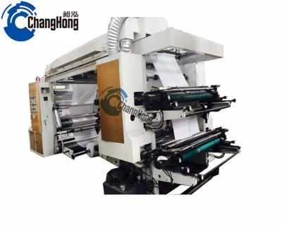 China Professional CH4-1200 4color nonwoven fabric flex nonwoven printer printing machine with anilox roller for sale