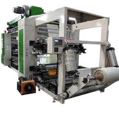 China Printing Shops Good Prices Normal Speed ​​Stacking 6 Color Names Flexo Printing Machine PP Woven Bag Printer With Oil Solvent Ink(CE) Price for sale