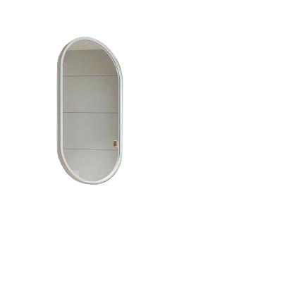 China Illuminated Luminescent Bathroom Mirror Angle Mirror Stretch for sale