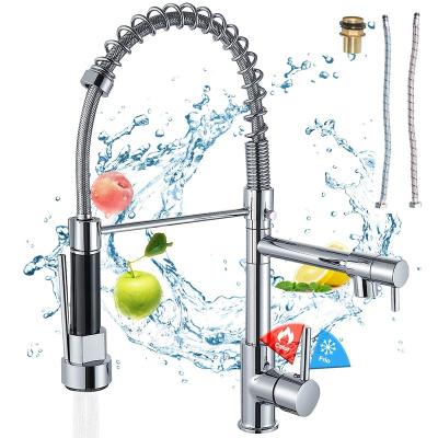 China With Faucet The New Design Single Handle Hot Selling Zinc Bath Wash Basin Faucet Ceramic Kitchen Body Traditional Spring Modern Kitchen Sink for sale