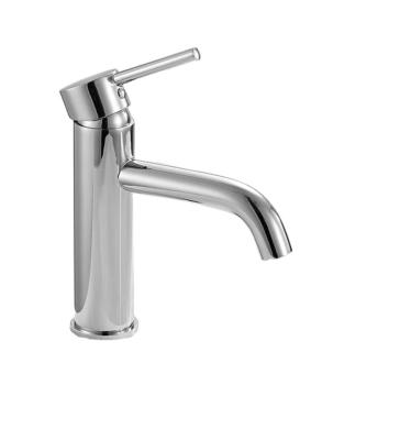 China Other HP High Quality Bathroom Mixer Hot Cold Basin Tap Single Handle Brushed Basin Faucet 304 Stainless Steel Brass CLASSIC Modern for sale