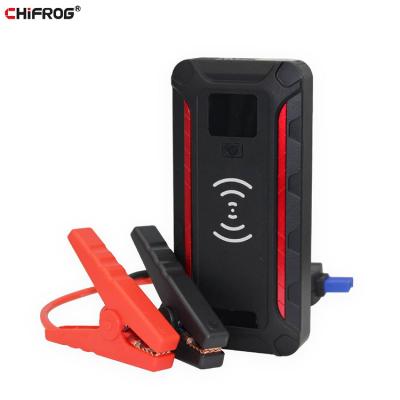 China CHIFROG Touring Car Charger Power Bank Car Battery Wireless Jump Starter For Car Single Design 10W USB-C Type C 5V 2A 5W/7.5W/10W max 300A for sale