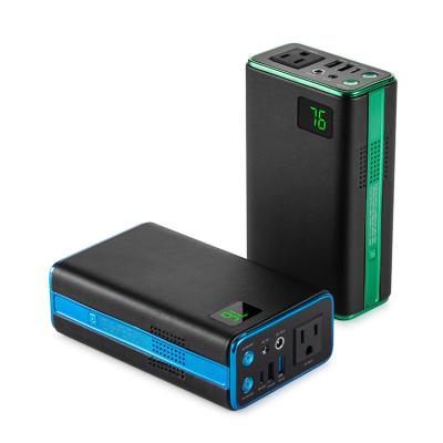 China Type C USA EU Plug 110V 32000mAh 220V Standard Power Bank Charging Station and Central for Camping for sale