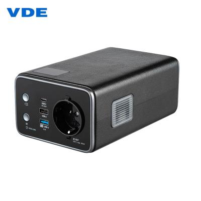 China Type C Germany VDE Certificated 40000mAh Emergency Flashfish Rechargeable Power Station For Camping for sale