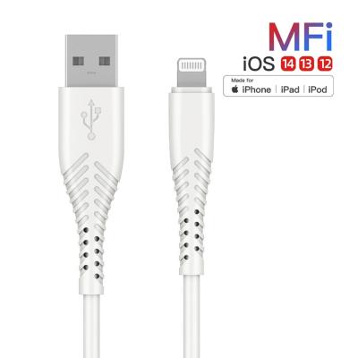 China Mobile Phone C89 Chip Original Band 2.4A Fast Charging USB A On Ignition For iPhone 13 Good Quality 3ft Soft Material Phone USB Data Cable for sale