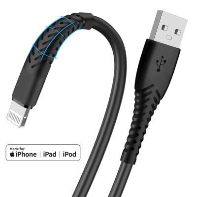 China Mobile Phone OEM 1m 2m MFI Certified Original Cabo C89 USB Fast Data Charging 3.3Ft 6Ft 9Ft USB Lighting MFi Cable For iPhone Apple MFi Cable for sale