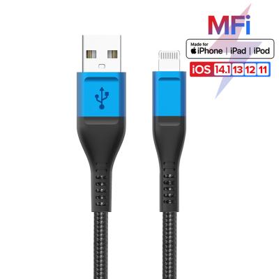 China MFI Camera Certified C89 Connector For iPhone Lighting USB A Cable To Light Up Cable Fast Charging iPhone 12 MFI Apple Cable for sale