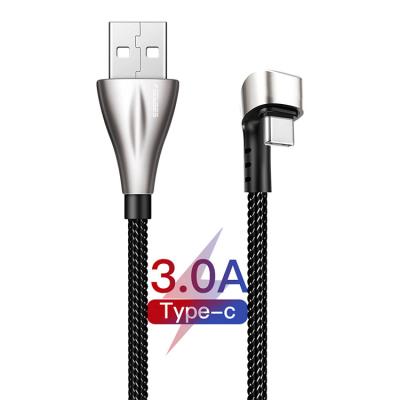 China Fast Charing Cable Type-C U Shape Cable For Samsung USB Charger Nylon Braided Type Type-C High Speed ​​USB Charger Game Player Data Cable USB Charger vs for sale