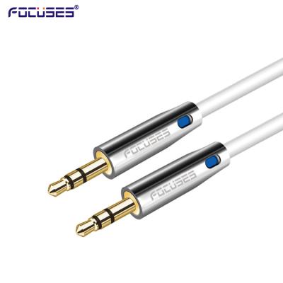 China 3.5MM Connector AUX Audio Cable, Microphone Speaker Foci Wire Phone Car MP4 Speaker Earphone Audio Cables for sale