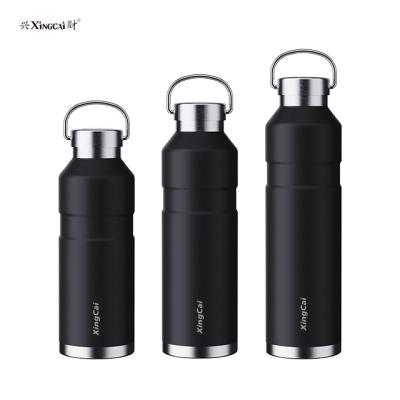 China Sustainable Outdoor Double Wall Vacuum Insulated Stainless Steel Wasserflasche Logo For Sport Water Bottle Custom Trinkflasche for sale