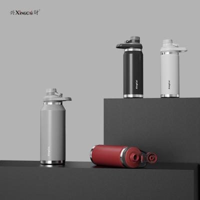 China OEM ODM PORTABLE Stainless Steel Custom Vacuum Flask With Laser Engraved Logo Sport Drink Water Bottles for sale