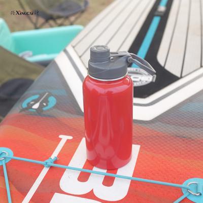 China PORTABLE Double Wall Vacuum Insulated Bottle Outdoor Sport Stainless Steel Metal Drink Bottle for sale