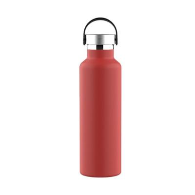 China Logo Outdoor Camping Custom Double Wall PORTABLE Insulated Sports 750ml Stainless Steel Vacuum Flask for sale