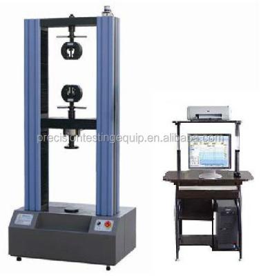 China WDW-10 universal testing machine 10kn electromechanical automated compressive and tensile testing machine for ROCKWOOL for sale