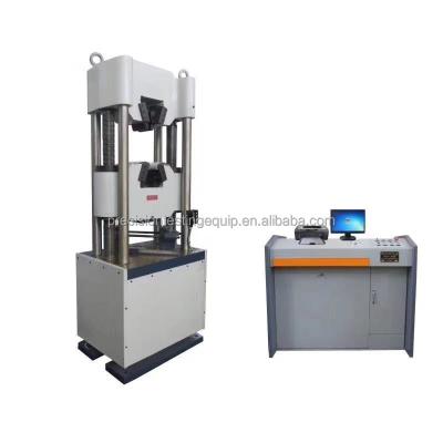 China WAW-1000E Servo Hydraulic Strain Stress Controlled Universal Testing Machine WAW-1000E for sale