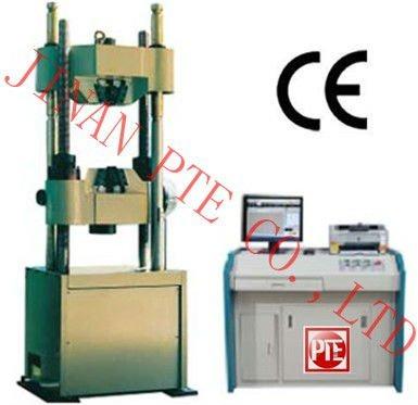 China WAW-300E 300KN Universal Servo Controlled Hydraulic Cylinder Testing Machine Automated Test Bench for sale