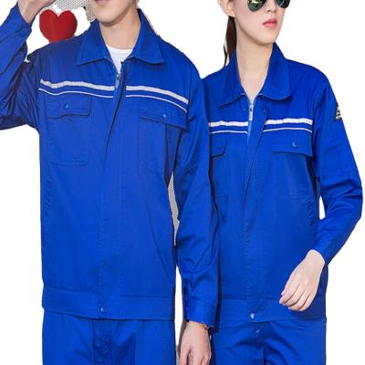 China Customized Long Sleeve Reflective Brand Construction Work Wear Custom Unisex Worker Worker Uniform Suit Set for sale