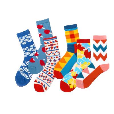 China Customized OEM Customized British LOGO Autumn Style Men's and Women's Socks and Winter Polyester/Cotton Socks for sale