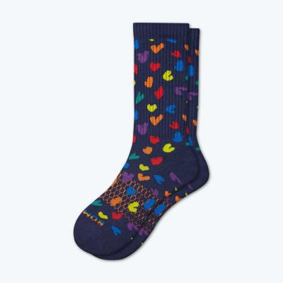 China Customized Wholesale OEM Customized You Are Beloved Pride Calf Socks for sale