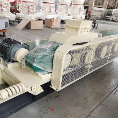 China Rock crushing 20 tons per hour double hour medium size roll crusher machine for sale for sale