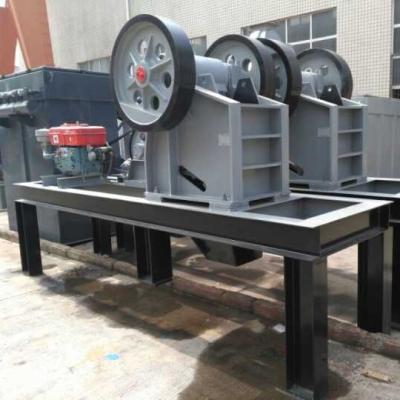 China Rock Crushing Popular Diesel Engine PE250x400 Stone Jaw Crusher Factory Sold Overseas for sale