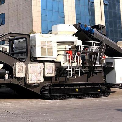 China Stone Processing High Performance Wheel And Crawler Type Mobile Crusher Plant With 100-200m3 Per Hour Capacity For Sale for sale