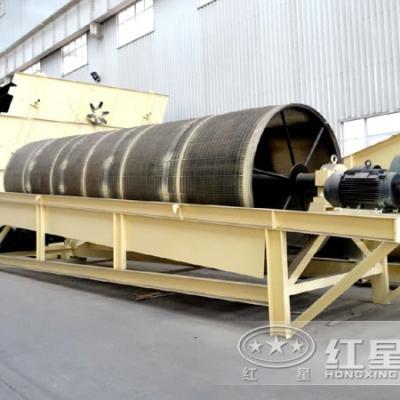 China Building Material Shops Drum Vibrating Screen For Gold Refining Machine In Hongxing Company for sale