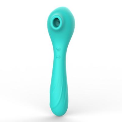 China Full Liquid Silicone + ABS Vibrator G Spot Vibrators Vagina Clitoral Sucking Vibration for sale