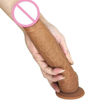 China Realistic Adult Sex Toys Big 9.5 Inch Dildos For Men Chat for sale