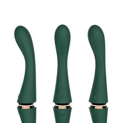 China Silicone+ABS Silicone G Spot Sex Toys For Women Vagina Vibrator for sale