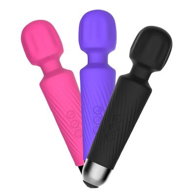 China Silicone+ABS Sex Toys AV Wand Cat Massager Vibration AV Massager Rechargeable Sex Toy For Women for sale