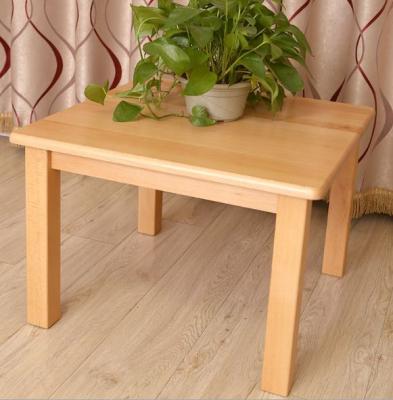 China Kindergarten baby kindergarten baby nursery school furniture wooden table montessori table kindergarten baby nursery school furniture for sale