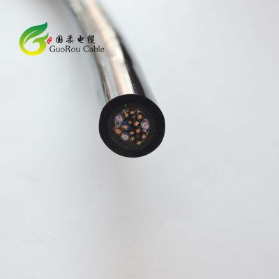 China As connection and control cable for vertical flexible Drum-twirling elevator or crane cable for sale