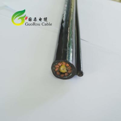 China Machine Equipment High Quality Underground Low Voltage PVC 4*95mm Bare Copper Power Cable for sale