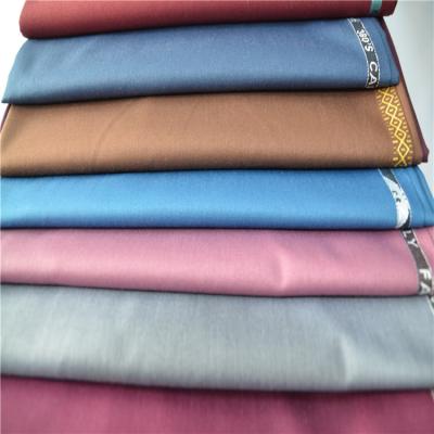 China 80%Polyester 20% Anti-Static Viscose Double Twill 190gsm TR Fabric With English Side for sale