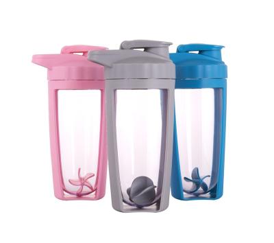 China Sustainable High Quality Durable Using Various Plastic Gym Protein Powder Shaker Sports Bottles for sale