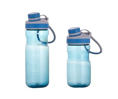 China Environmental Plastic Water Bottles Stored Good Hand Feeling With Handle for sale