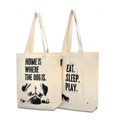 China Wholesale Eco - Friendly Recycle Blank Organic Logo Digital Printed Cotton Canvas Shopping Bags for sale