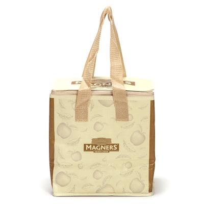 China Wholesale Custom Logo Food Delivery Insulated Shoulder Insulated Ice Lunch Cooler Bags for sale