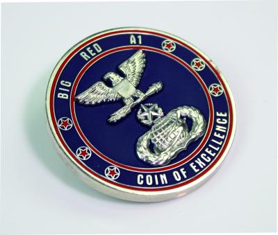 China USA bulk cheap custom double sided metal challenge soft hard enamel badge coin for promotion china manufacturer for sale