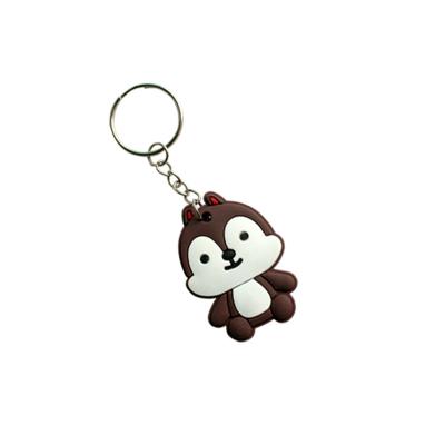 China Australian Customize Your Own Design Cartoon PVC Rubber Key Chain for sale