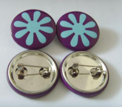 China China tin badge clips, wholesale blank button badge with cheap price for sale