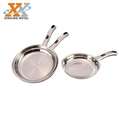 China Sustainable Quality Cookware Chinese Breakfast Iron Cooking Non Stick Coating Steel Frying Pan for sale