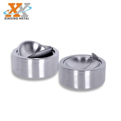 China Cheap Price Eco - Friendly Custom Printed Small Stainless Steel Ashtray Cigarette Ashtray for sale