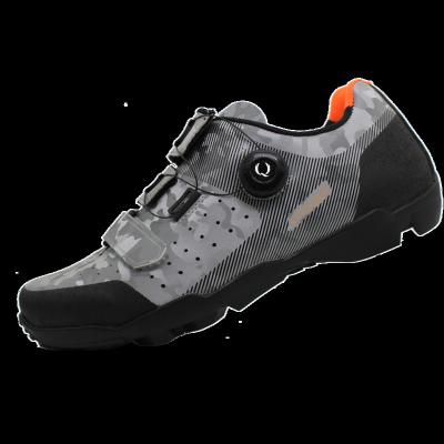 China Hot Selling Perforated Holes Ventilation LINGQUE LQJJ1 Rotation With Cleats Compatible Wear Bike Shoes for sale