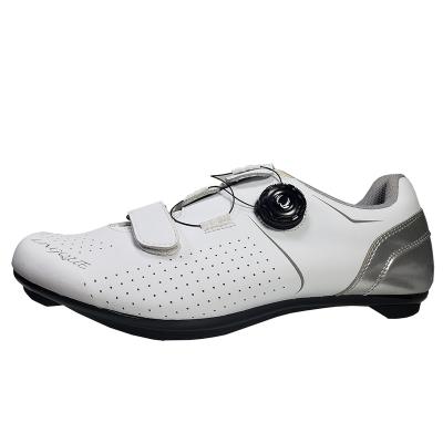 China LINGQUE LQ3 Ventilation Holes Zapatillas Ciclismo Bicycle Perforated Nylon Ultralight Mens Pro Bike Racing Shoes for sale