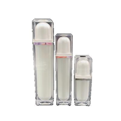 China New family cosmetics cosmetic packaging 30/50g; 30/60/100ml Thick Wall Bottle Acrylic Plastic Emulsion Bottle Can Be Customized Wholesale for sale