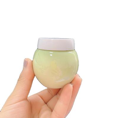 China Cosmetic Bottle Multicolor 30g 50g Cosmetic Natural Ceramic Bottle Moisturizing Eye Cream Cream Mask for sale