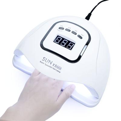 China LED Gel Nail Lamp 150W UV Fast Cure UV LED Nail Dryer Light Up 4 Timer Professional Nail Art Tool for sale